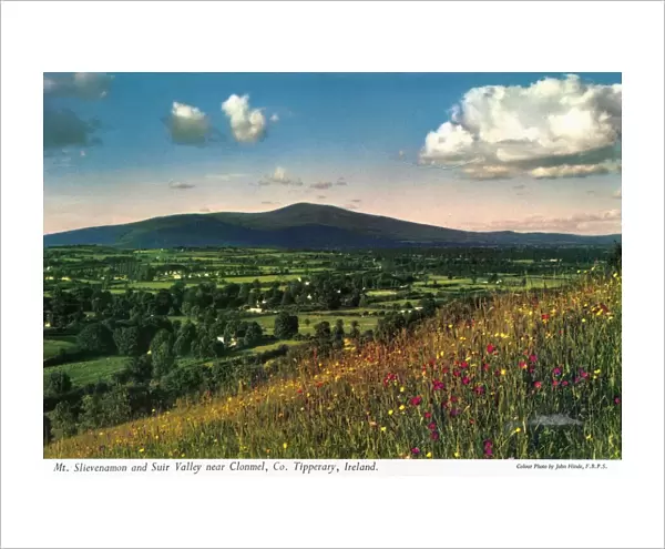 Mt. Slievenamon and Suir Valley near, Clonmel, Co Tipperary