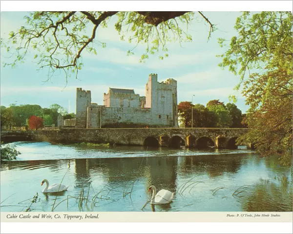 Cahir Castle and Weir, County Tipperary