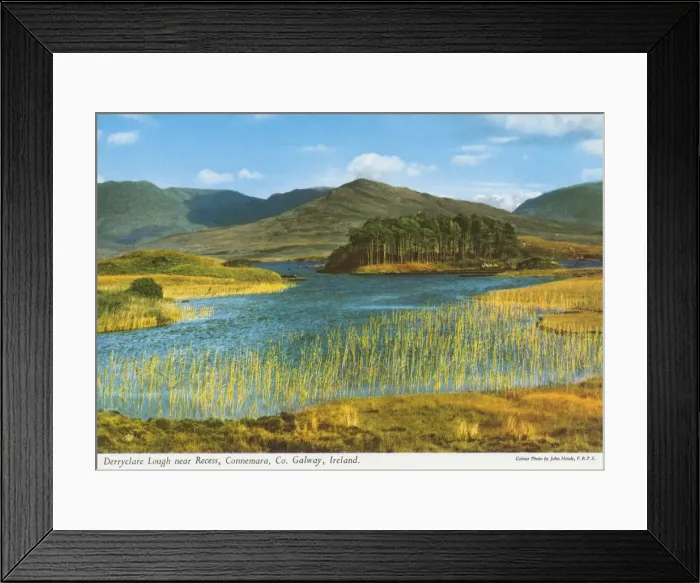 Framed Print : Derryclare Lough, Recess, Connemara, County Galway Framed Print : Derryclare Lough, Recess, Connemara, County Galway
