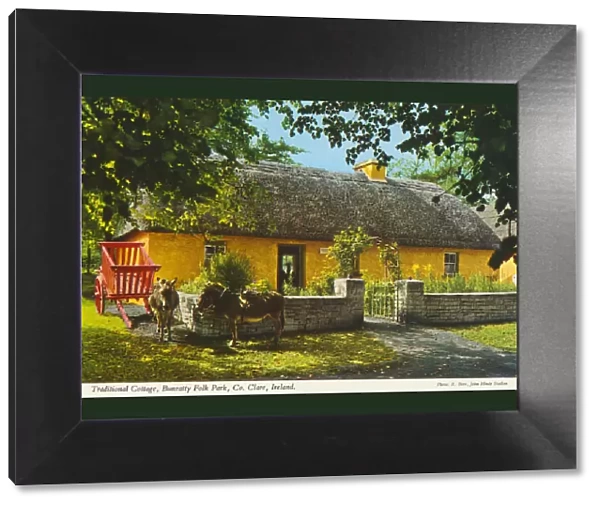 Traditional Cottage, Bunratty Folk Park, County Clare