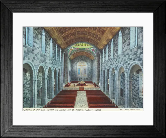 Framed Print : Cathedral of Our Lady Assumed into Heaven and St Nicholas Framed Print : Cathedral of Our Lady Assumed into Heaven and St Nicholas