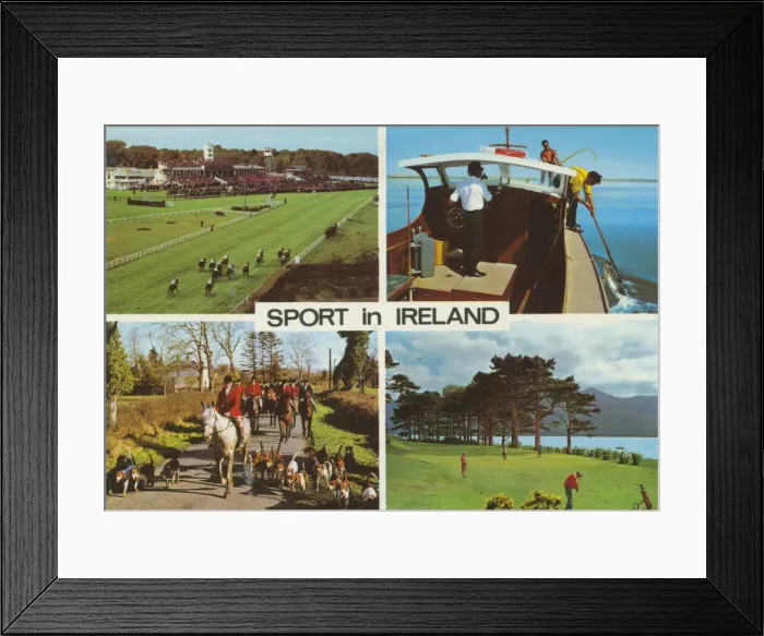 Framed Print : Sports in Ireland Framed Print : Sports in Ireland