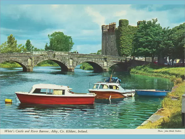 Whites Castle and River Barrow, Athy, Co Kildare