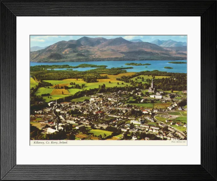 Framed Print : Killarney, County Kerryby Airviews Ltd Framed Print : Killarney, County Kerryby Airviews Ltd