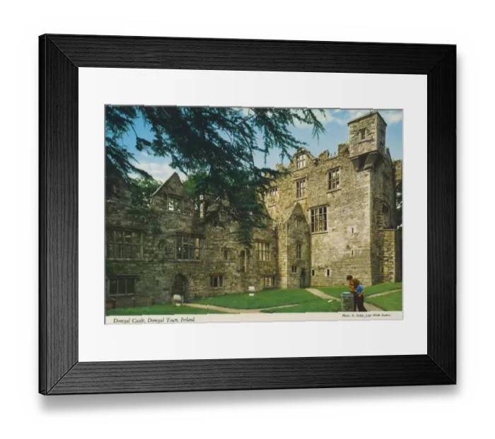 Framed Print : Donegal Castle, Donegal Town by D. Noble Framed Print : Donegal Castle, Donegal Town by D. Noble
