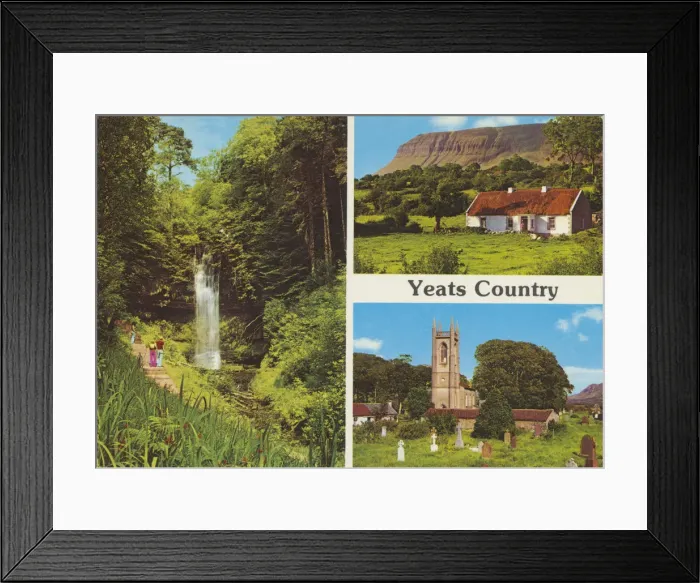Framed Print : Yeats Country, Multi-View (waterfall), Republic of Ireland Framed Print : Yeats Country, Multi-View (waterfall), Republic of Ireland
