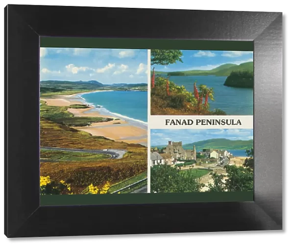 Fanad Peninsula, Multi-View (village, beach)