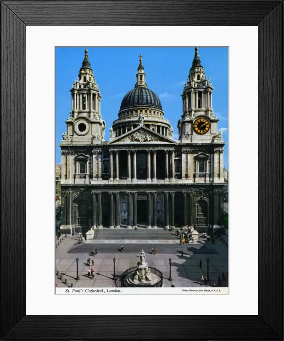 Framed Print : St Pauls Cathedral, London Framed Print : St Pauls Cathedral, London