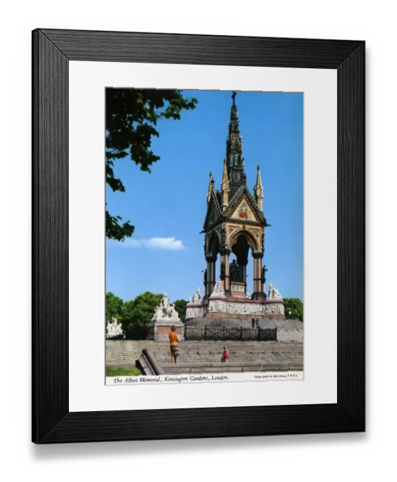 Framed Print : The Albert Memorial, Kensington Gardens, London Framed Print : The Albert Memorial, Kensington Gardens, London