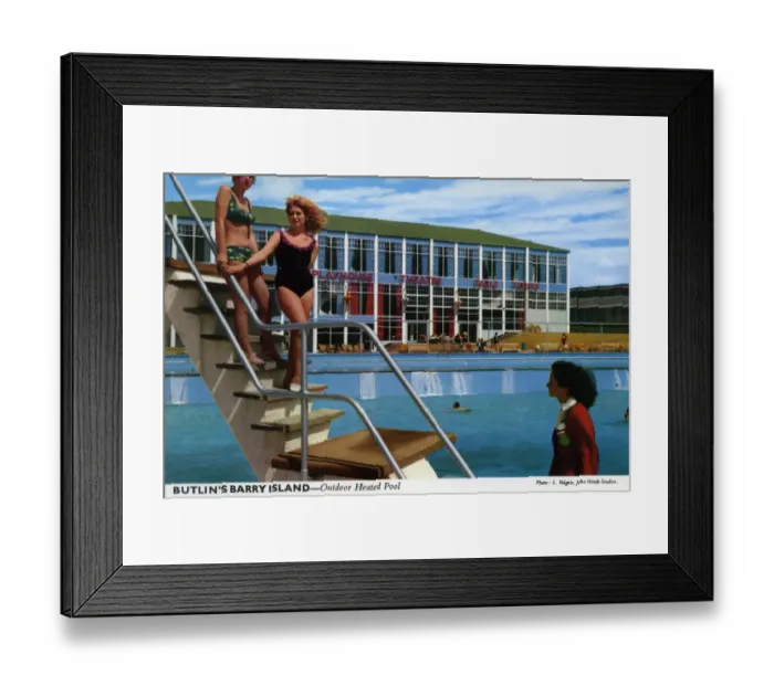 Framed Print : Butlins - Barry Island Framed Print : Butlins - Barry Island