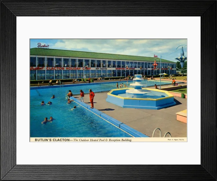 Framed Print : Butlins - Clacton-on-Sea Framed Print : Butlins - Clacton-on-Sea