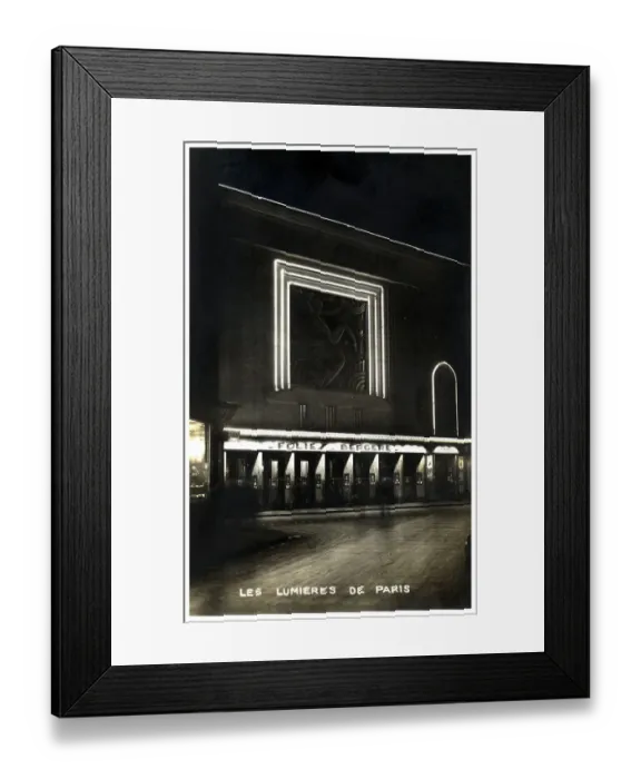 Framed Print : Folies Bergere Theatre, Paris, France Framed Print : Folies Bergere Theatre, Paris, France