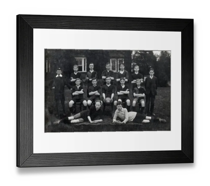 Framed Print : The Culford School, Bury St Edmunds - Football Team Framed Print : The Culford School, Bury St Edmunds - Football Team