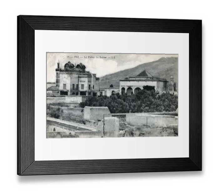 Framed Print : The Sultans Palace, Fez, Morocco, North West Africa