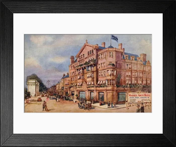 Framed Print : Marble Arch Hotel, London Framed Print : Marble Arch Hotel, London