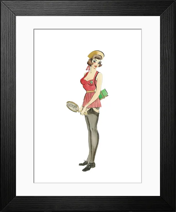 Framed Print : Delilah - Murrays Cabaret Club costume design Framed Print : Delilah - Murrays Cabaret Club costume design