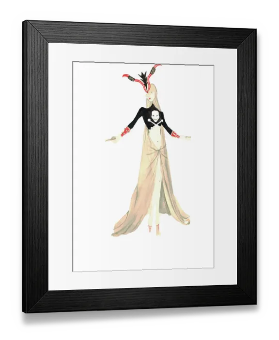 Framed Print : Goddess of War - Murrays Cabaret Club costume design Framed Print : Goddess of War - Murrays Cabaret Club costume design