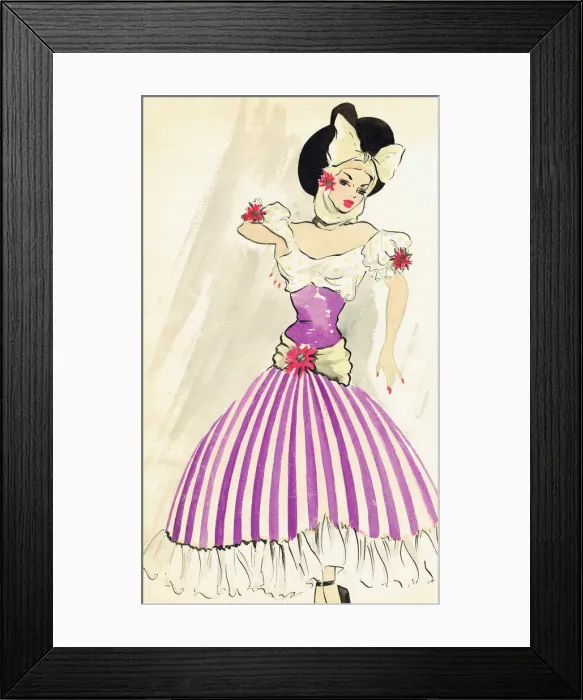 Framed Print : Jasmina - Murrays Cabaret Club costume design Framed Print : Jasmina - Murrays Cabaret Club costume design