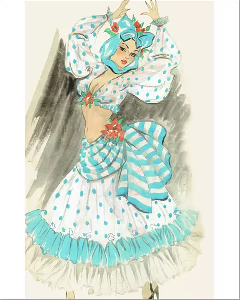 Mc Page One Girl - Murrays Cabaret Club costume design
