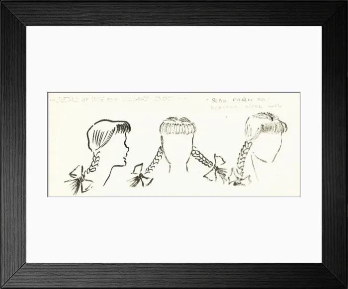 Framed Print : Murrays Cabaret Club costume design Framed Print : Murrays Cabaret Club costume design