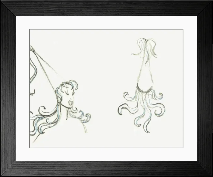 Framed Print : Murrays Cabaret Club costume design Framed Print : Murrays Cabaret Club costume design