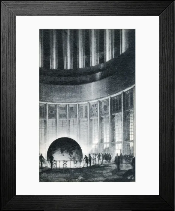 Framed Print : Chicago World Fair - A Century of Progress Framed Print : Chicago World Fair - A Century of Progress