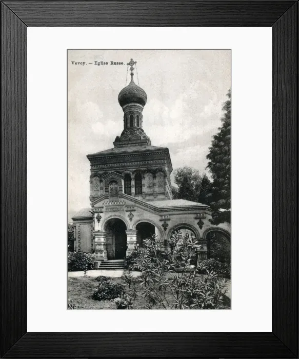 Framed Print : Vevey, Switzerland - The Russian Orthodox Church Framed Print : Vevey, Switzerland - The Russian Orthodox Church