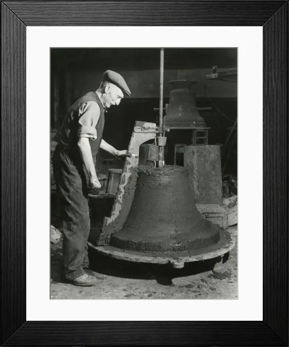 Framed Print : BELL FOUNDRY Framed Print : BELL FOUNDRY
