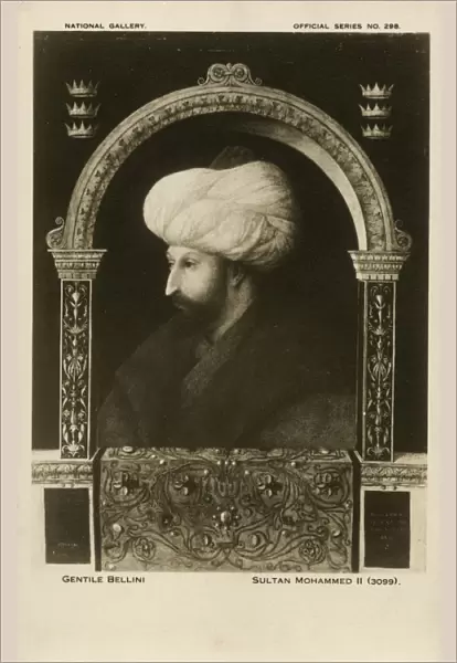 Sultan Mehmed II of the Ottoman Empire by Gentile Bellini