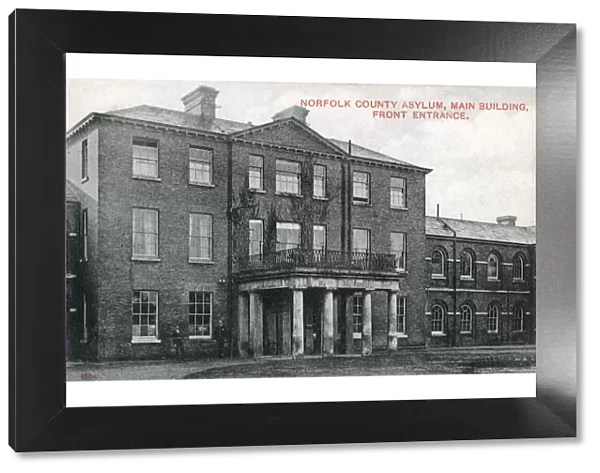 Norfolk County Asylum, Main Building - Front Entrance