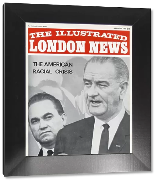 US President Lyndon Baines Johnson (1908-1973) delivers his We Shall Overcomeae speech Da