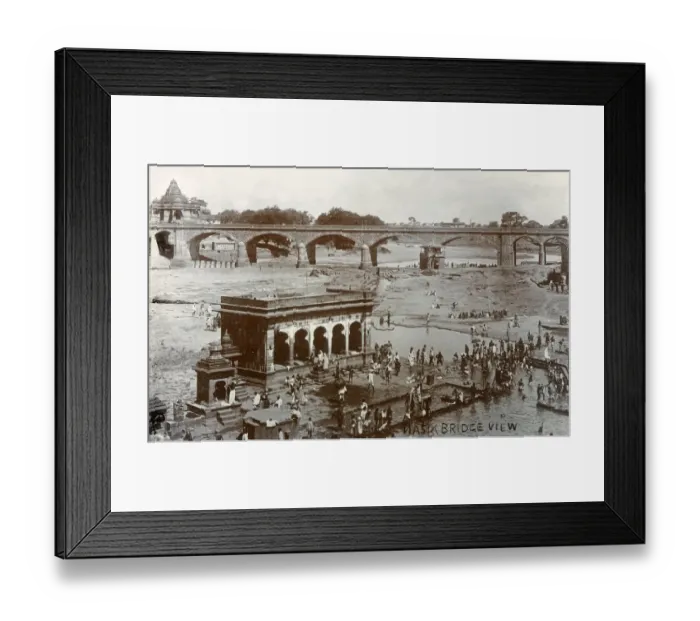 Framed Print : Nashik - an ancient holy city in the northern region of the Indian state of Maharashtra