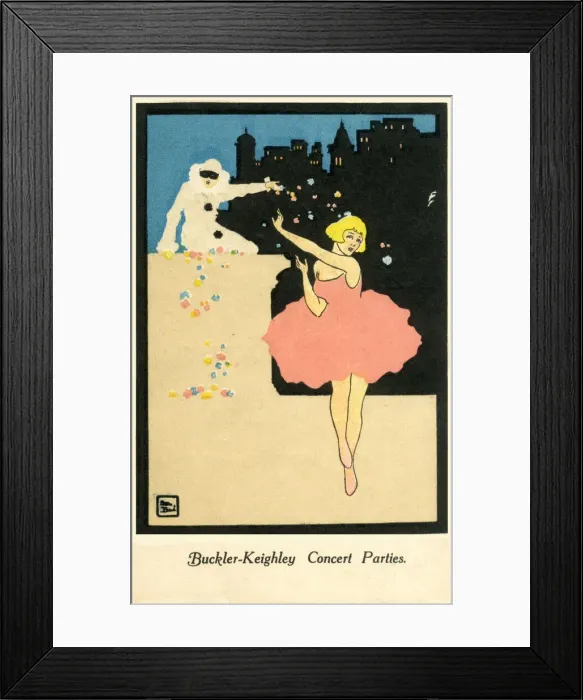 Framed Print : Violet Paget in School for Scandal and The Entertainers Framed Print : Violet Paget in School for Scandal and The Entertainers