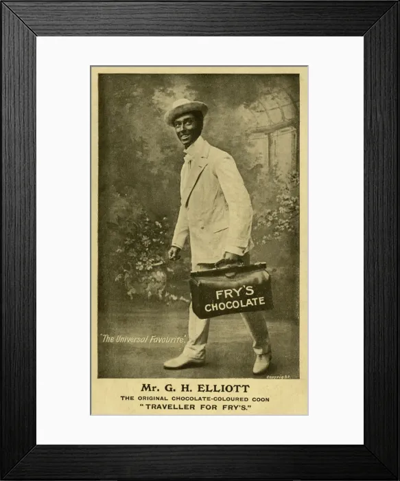 Framed Print : G H Elliott, singer of the song, Frys Chocolate Major Framed Print : G H Elliott, singer of the song, Frys Chocolate Major