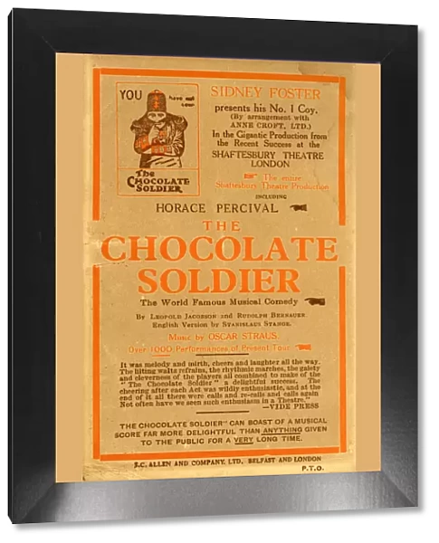 The Chocolate Soldier, musical comedy, Opera House, Cork