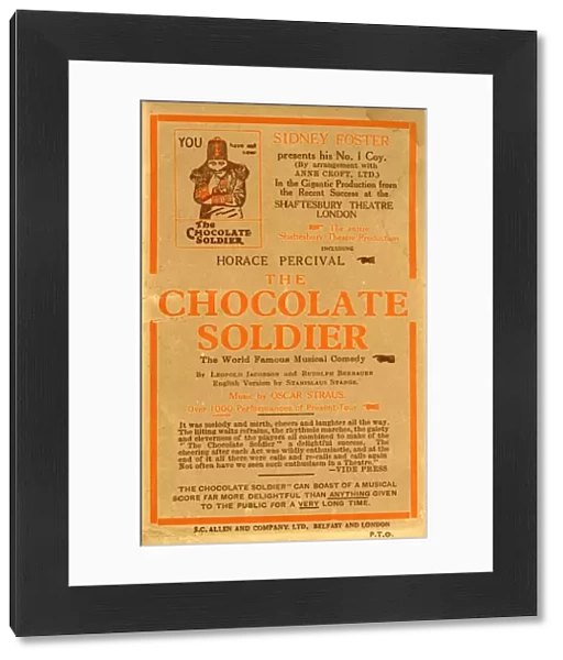 The Chocolate Soldier, musical comedy, Opera House, Cork