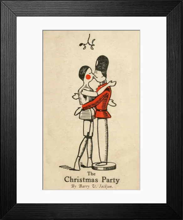 Framed Print : The Christmas Party, by Barry V Jackson Framed Print : The Christmas Party, by Barry V Jackson