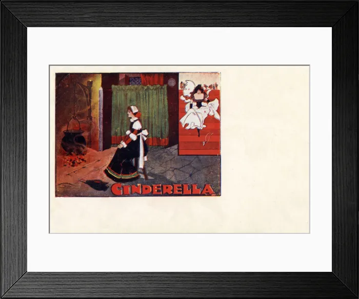 Framed Print : Cinderella, a pantomime Framed Print : Cinderella, a pantomime