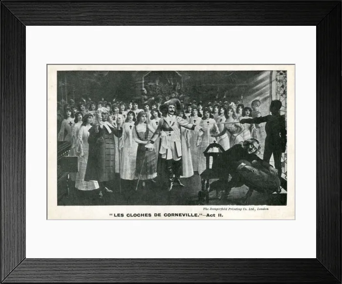 Framed Print : Les Cloches de Corneville, Theatre Royal, Bath Framed Print : Les Cloches de Corneville, Theatre Royal, Bath