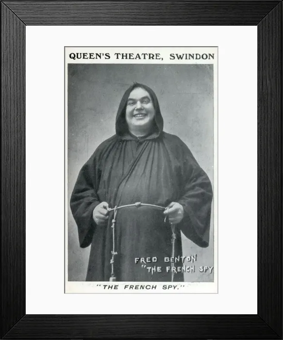 Framed Print : Fred Benton in The French Spy, Queens Theatre, Swindon Framed Print : Fred Benton in The French Spy, Queens Theatre, Swindon