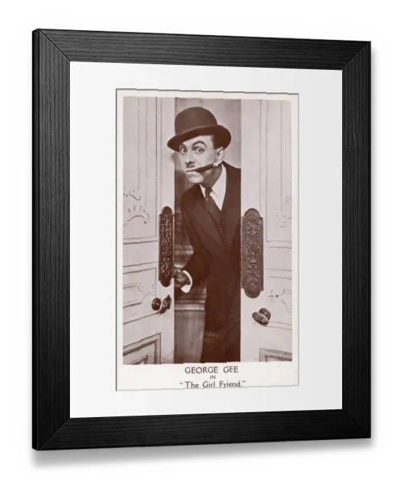 Framed Print : George Gee in The Girl Friend, Palace Theatre, London Framed Print : George Gee in The Girl Friend, Palace Theatre, London
