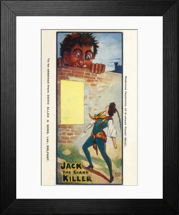 Framed Print : Jack the Giant Killer, pantomime Framed Print : Jack the Giant Killer, pantomime