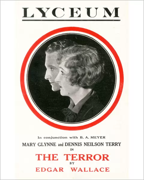 The Terror, by Edgar Wallace, Lyceum Theatre, London