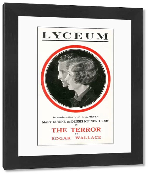 The Terror, by Edgar Wallace, Lyceum Theatre, London