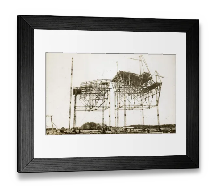 Framed Print : Sempill British Aviation Mission to Japan