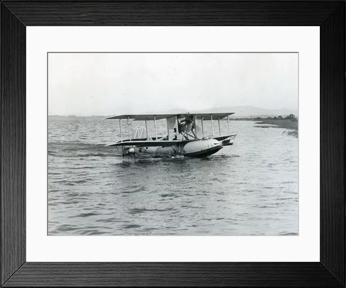 Framed Print : Sempill British Aviation Mission to Japan, Supermarine