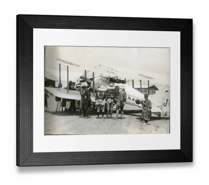Framed Print : Sempill British Aviation Mission to Japan