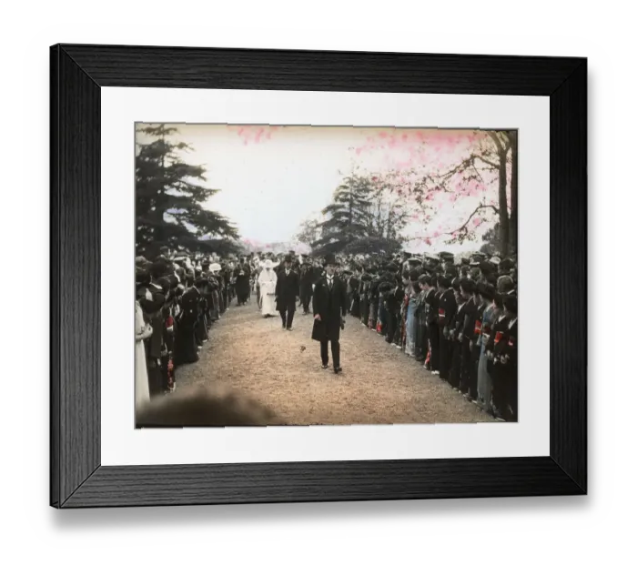 Framed Print : Sempill British Aviation Mission to Japan