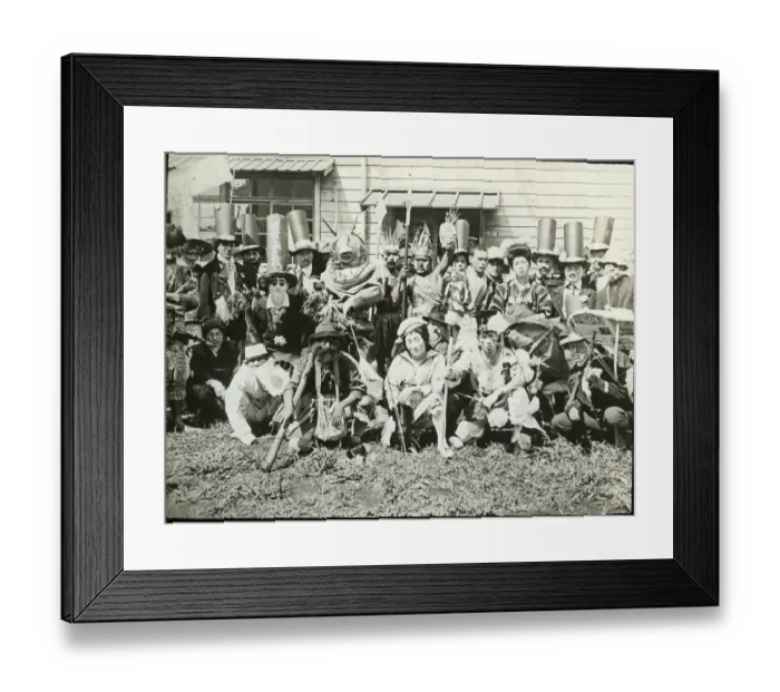 Framed Print : Sempill British Aviation Mission to Japan