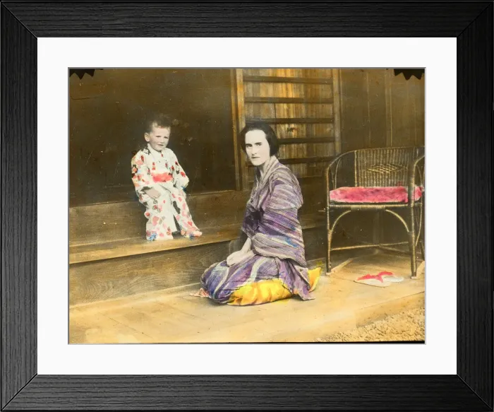 Framed Print : Sempill British Aviation Mission to Japan